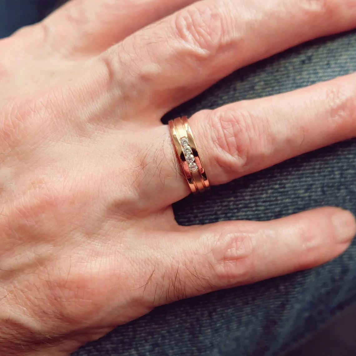Men's Diamond Ring Edric - SOVATS