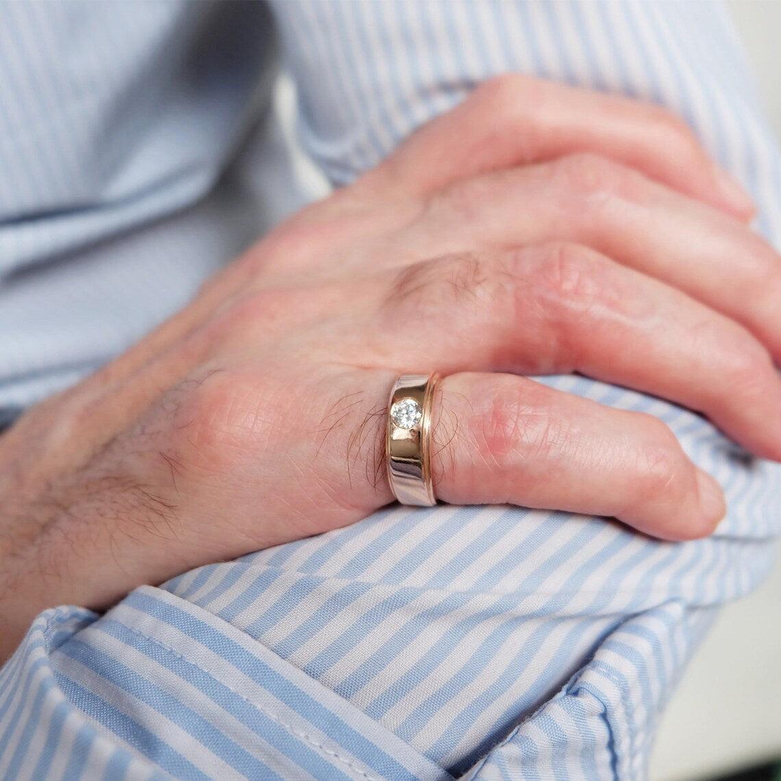 Men's Diamond Ring Imran - SOVATS