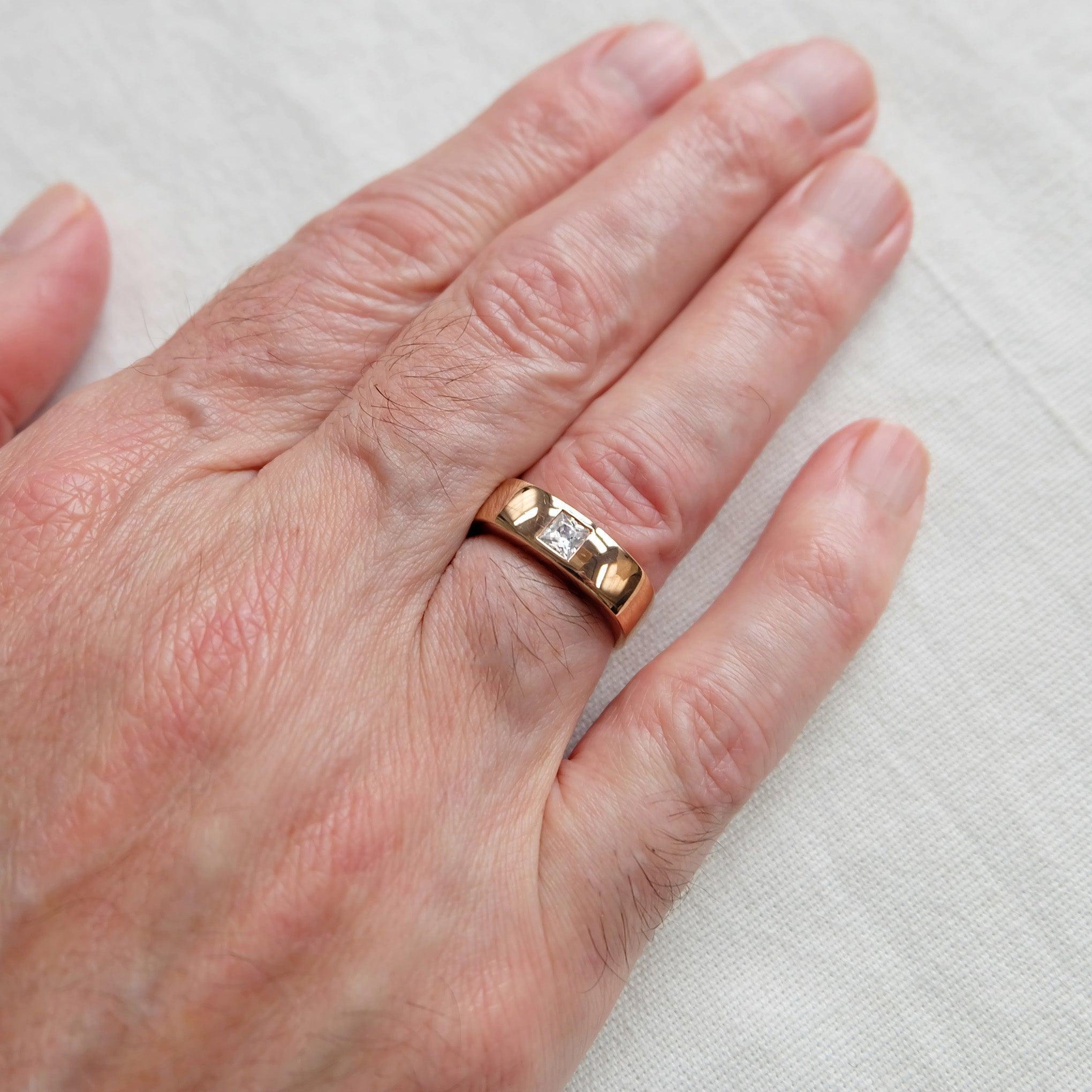 Men's Diamond Ring Oscar - SOVATS