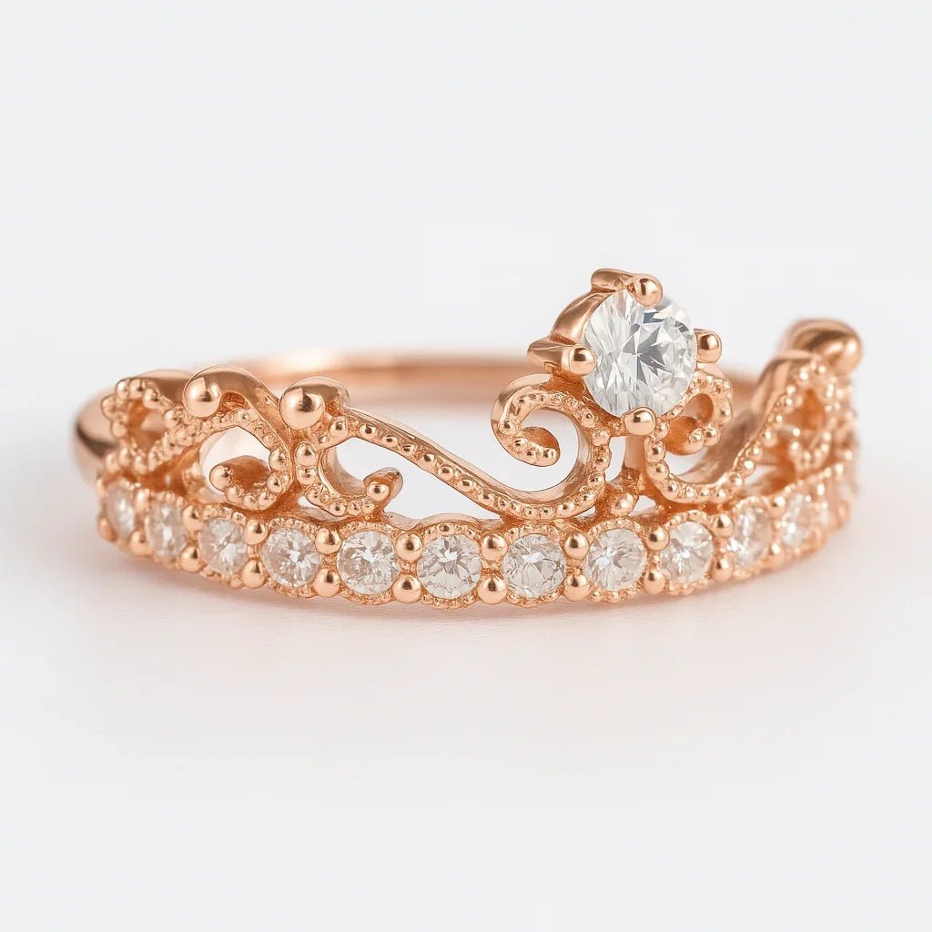 Moissanite Engagement Ring Ayda - SOVATS