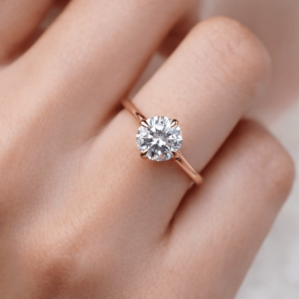 Moissanite Engagement Ring Ceres - SOVATS