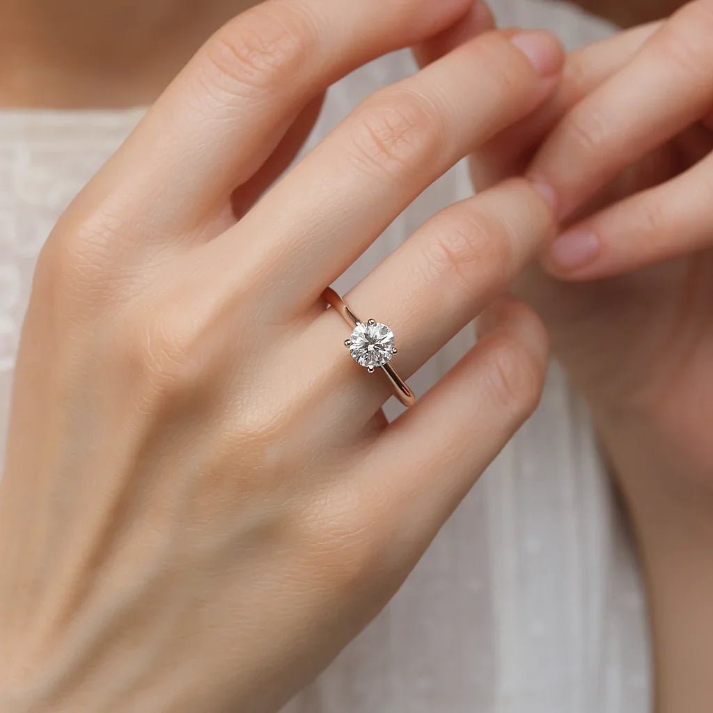 Moissanite Engagement Ring Ceres - SOVATS