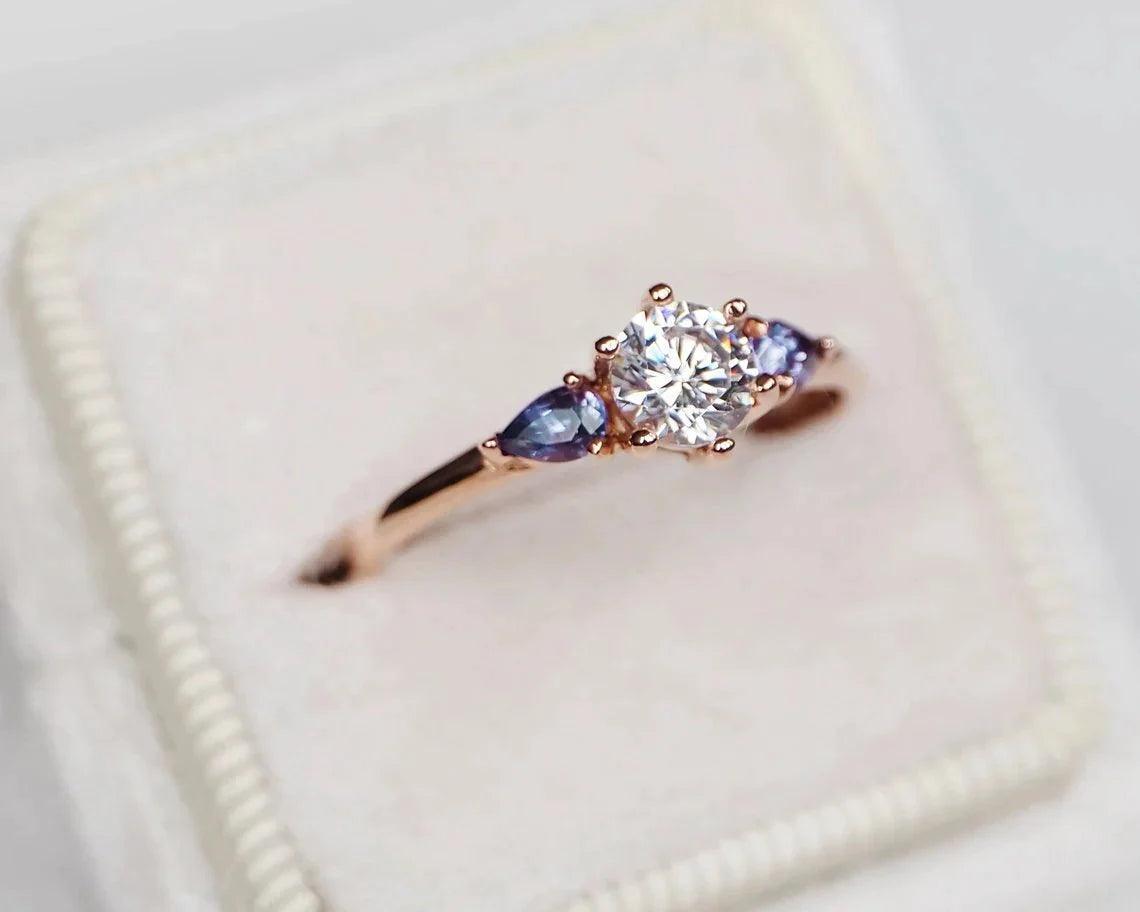 Moissanite Engagement Ring Halos - SOVATS