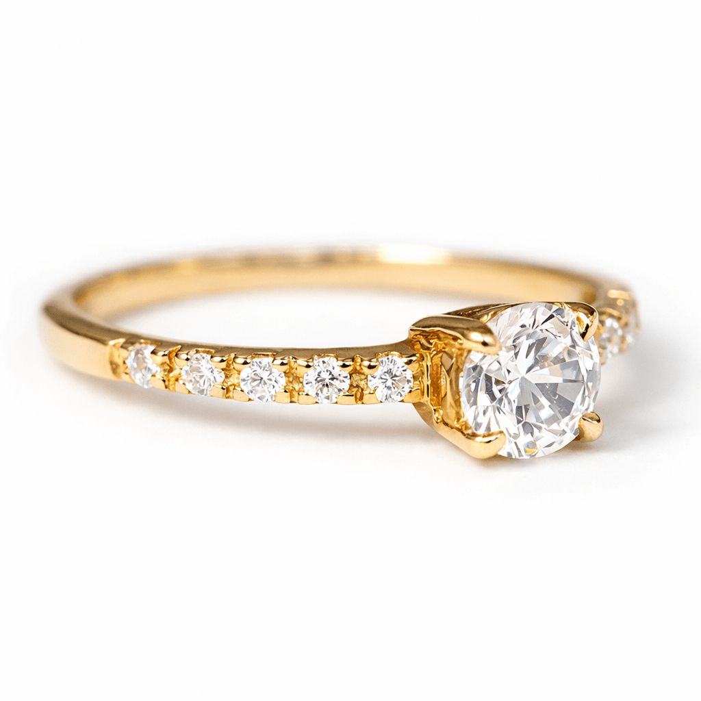 Moissanite Engagement Ring Levana - SOVATS