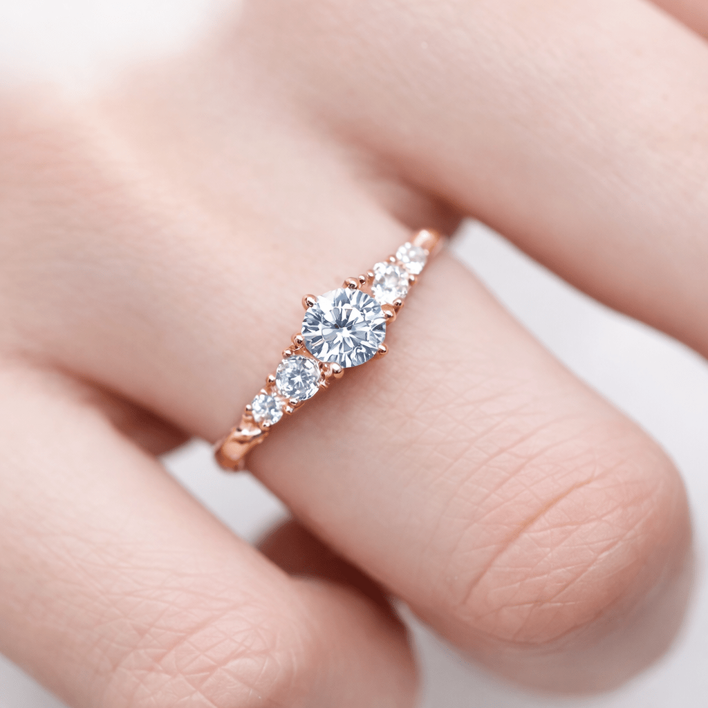 Moissanite Engagement Ring Liviana - SOVATS