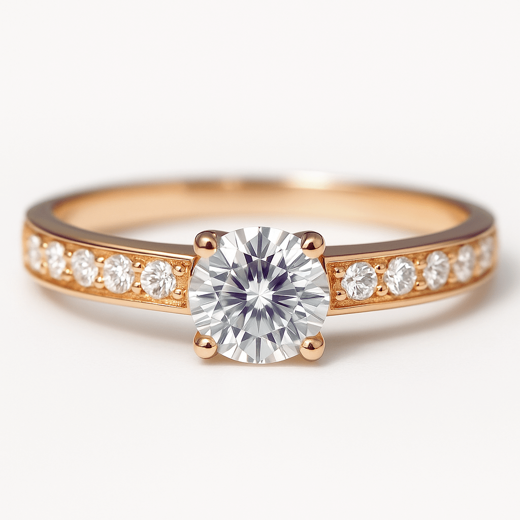 Moissanite Engagement Ring Maia - SOVATS