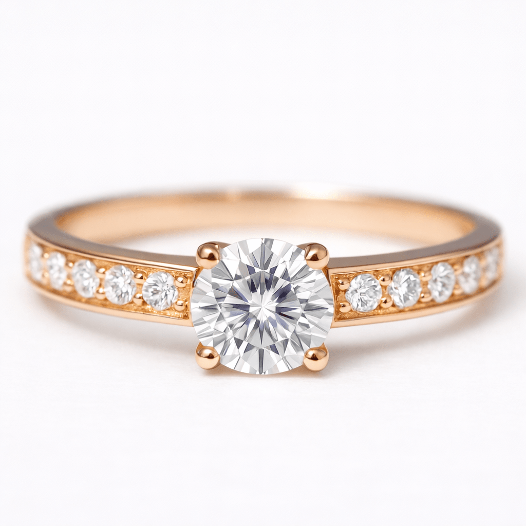 Moissanite Engagement Ring Maia - SOVATS