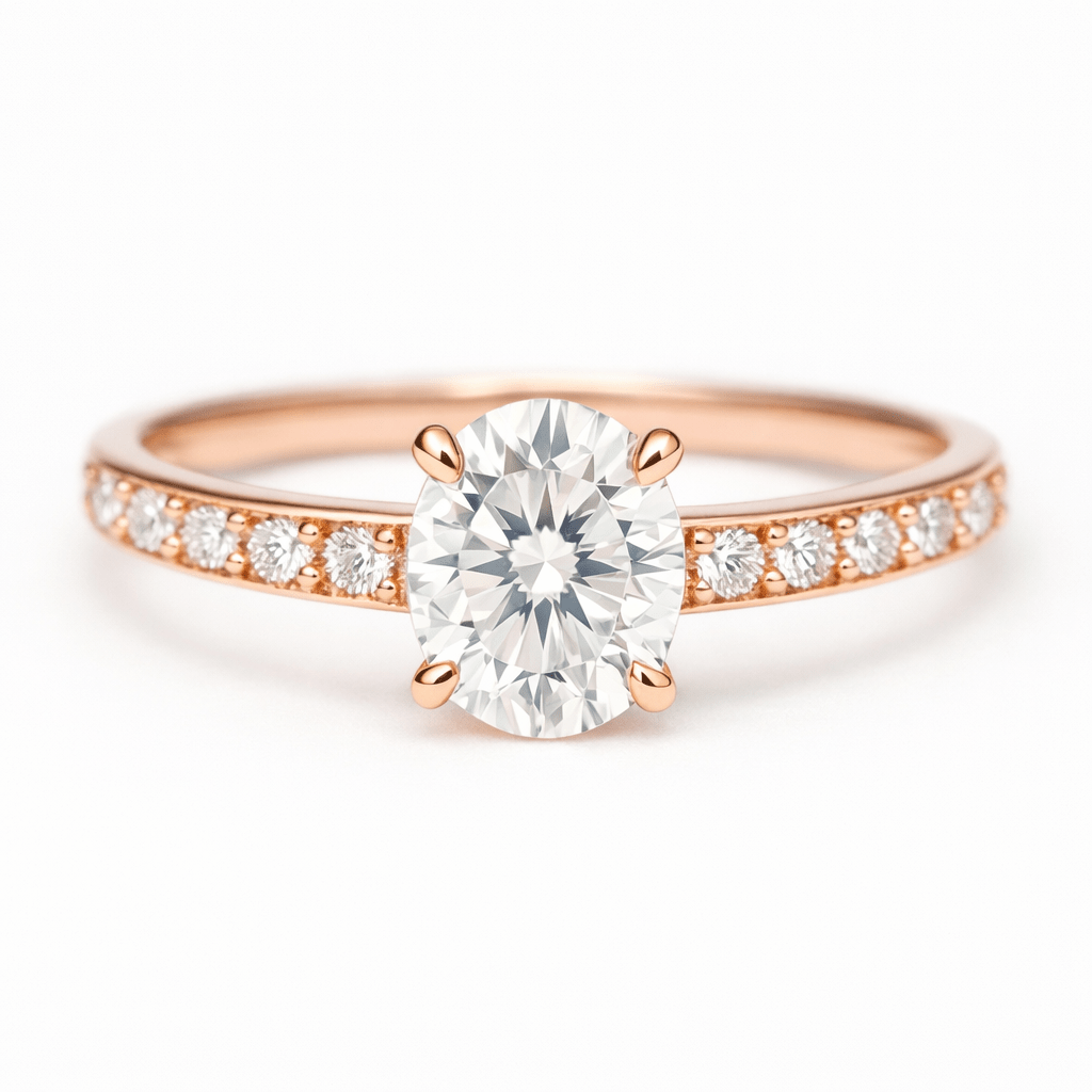 Moissanite Engagement Ring Saba - SOVATS