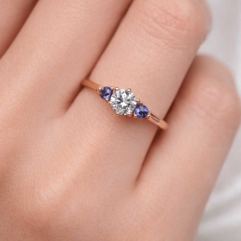 Moissanite Engagement Ring Skye - SOVATS
