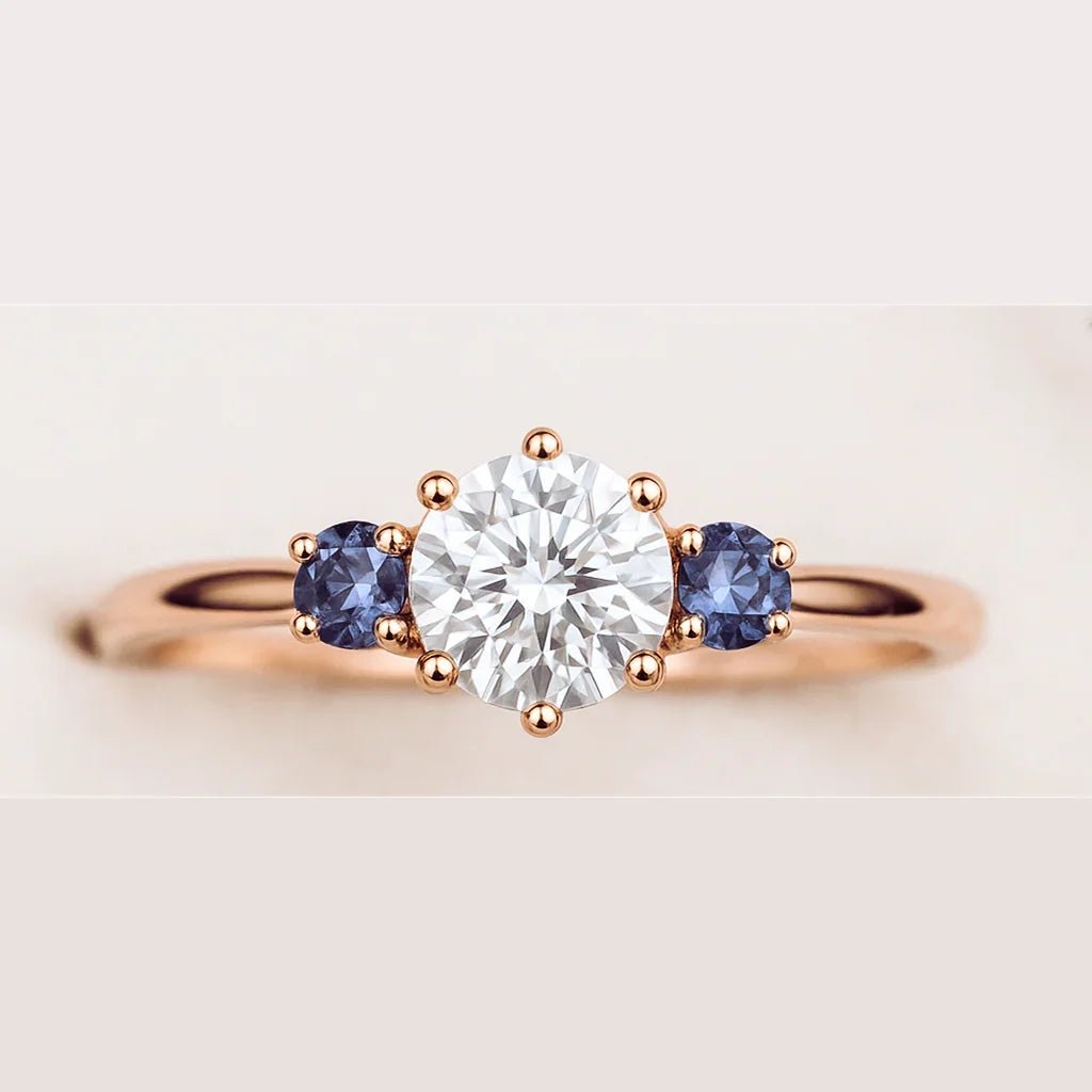 Moissanite Engagement Ring Skye - SOVATS
