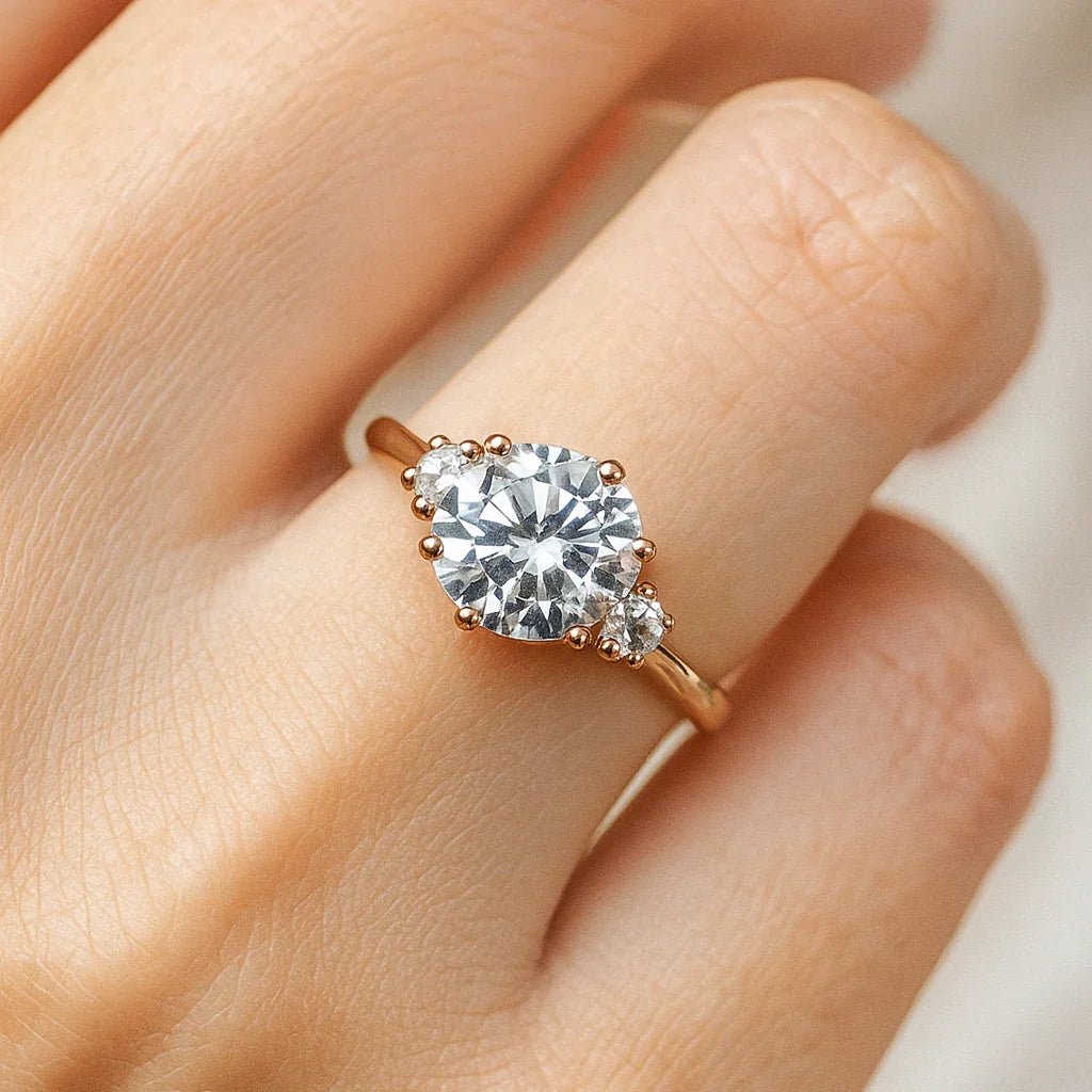 Moissanite Engagement Ring Venera - SOVATS