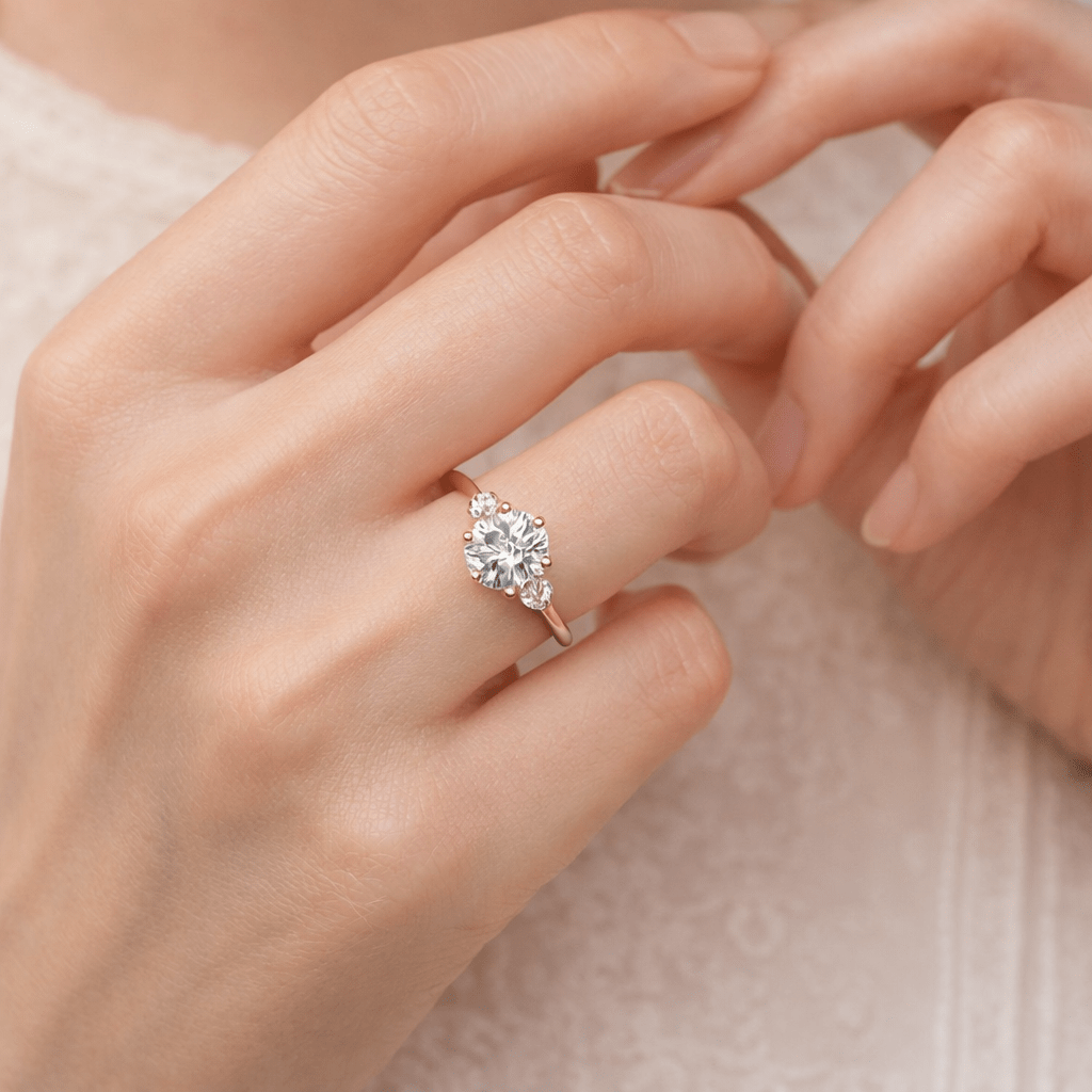 Moissanite Engagement Ring Venera - SOVATS