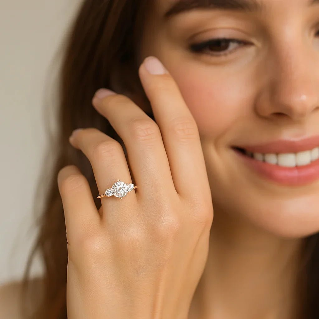 Moissanite Engagement Ring Venera - SOVATS