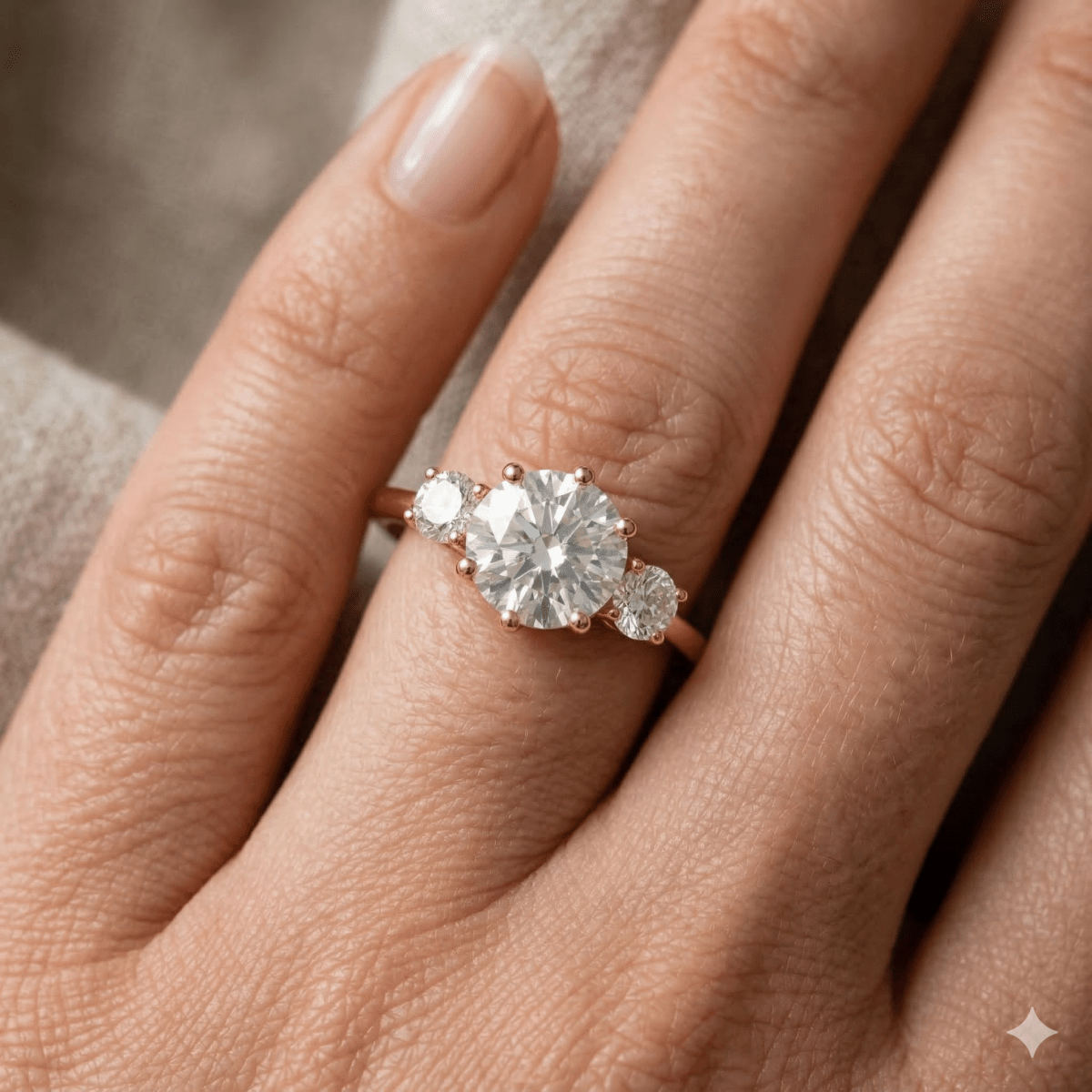 Moissanite Engagement Ring Venera - SOVATS