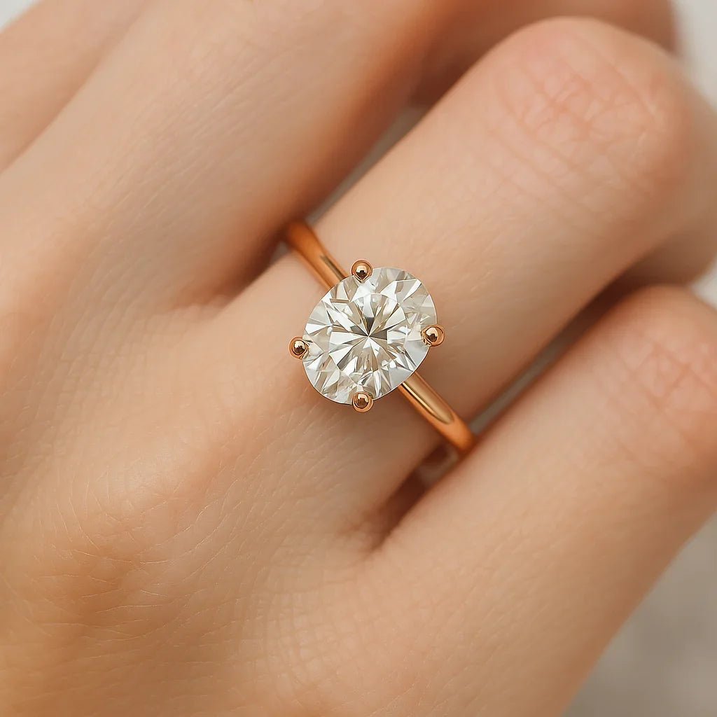 Moissanite Engagement Ring Yunon - SOVATS