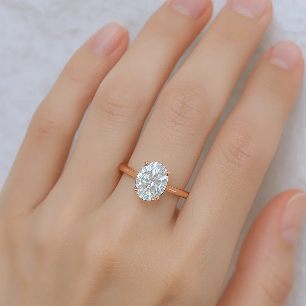 Moissanite Engagement Ring Yunon - SOVATS