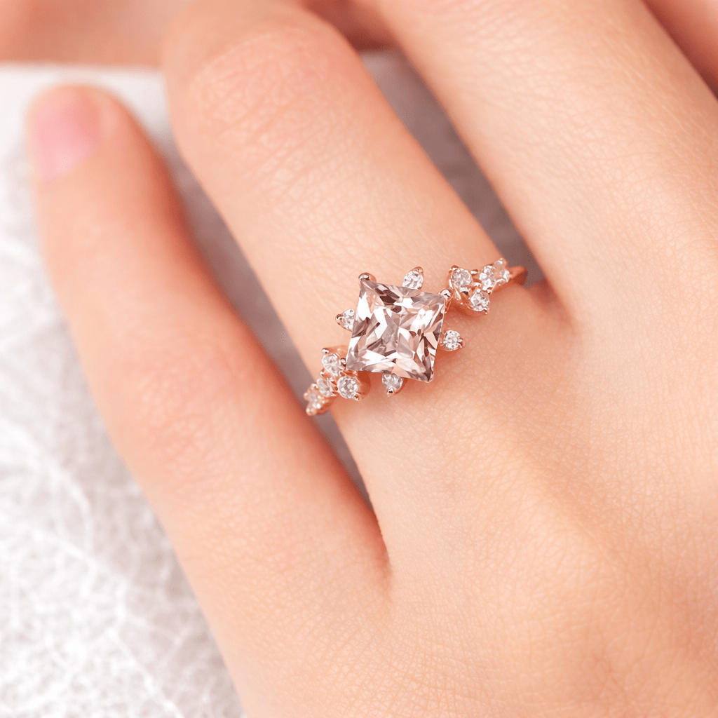 Morganite Ring Budur - SOVATS