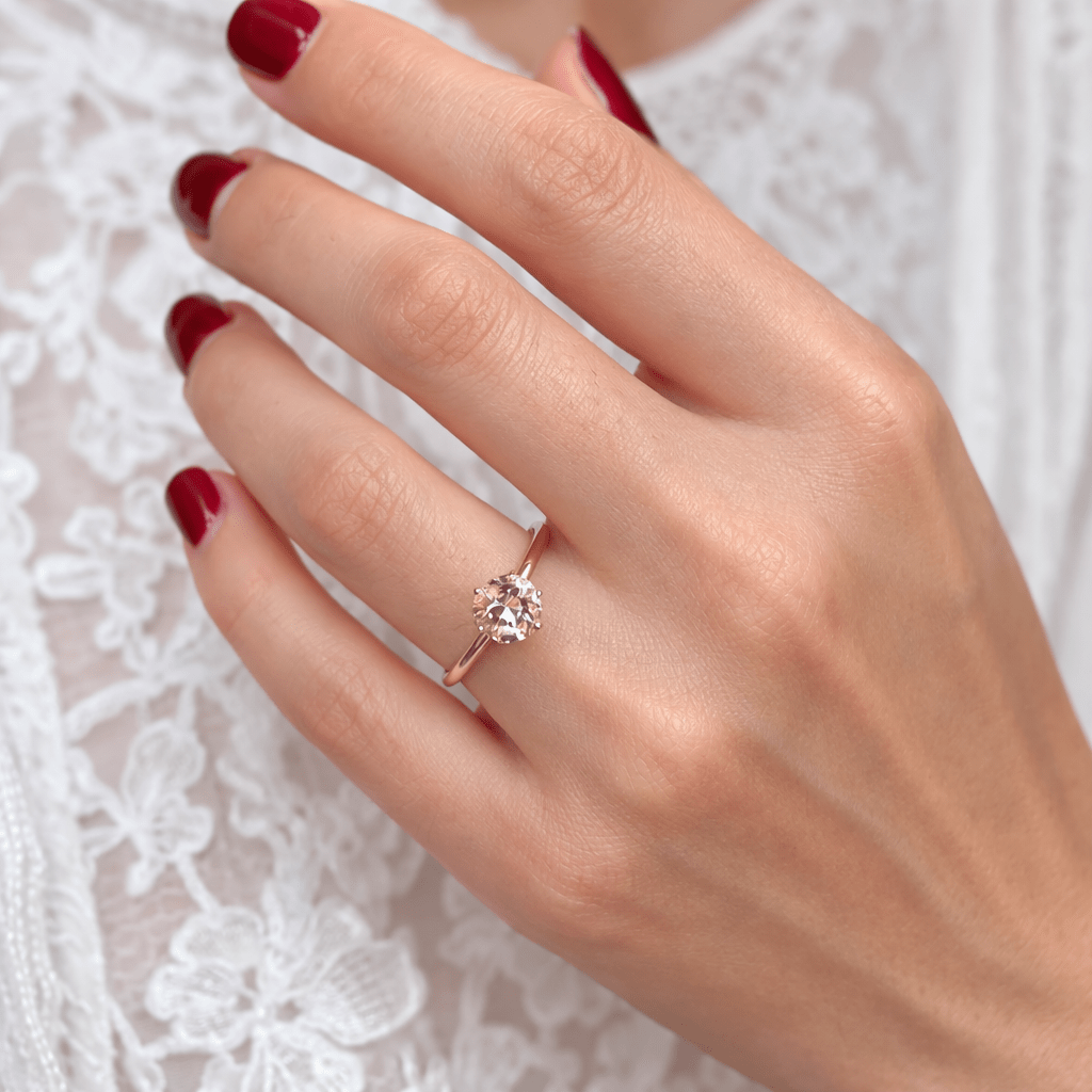 Morganite Ring Esika - SOVATS