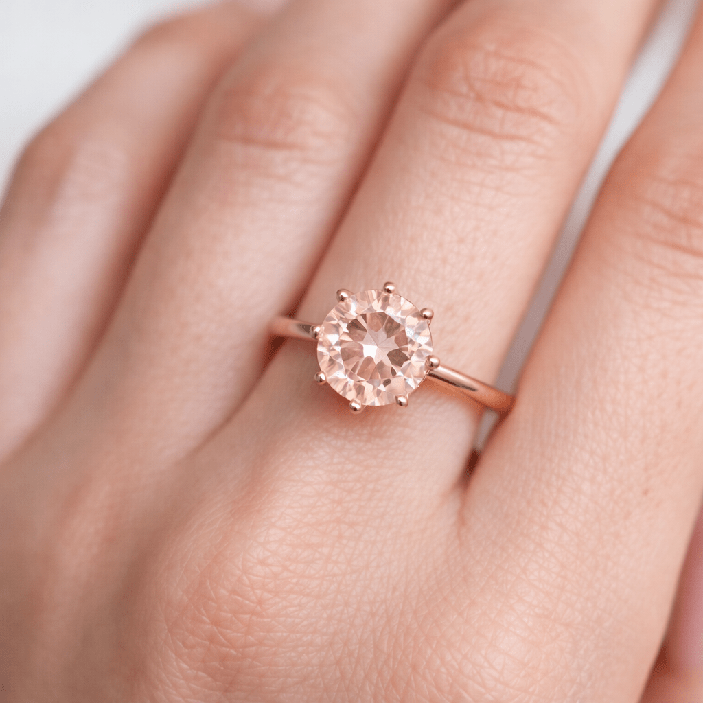 Morganite Ring Esika - SOVATS