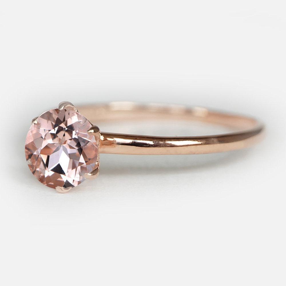Morganite Ring Esika - SOVATS