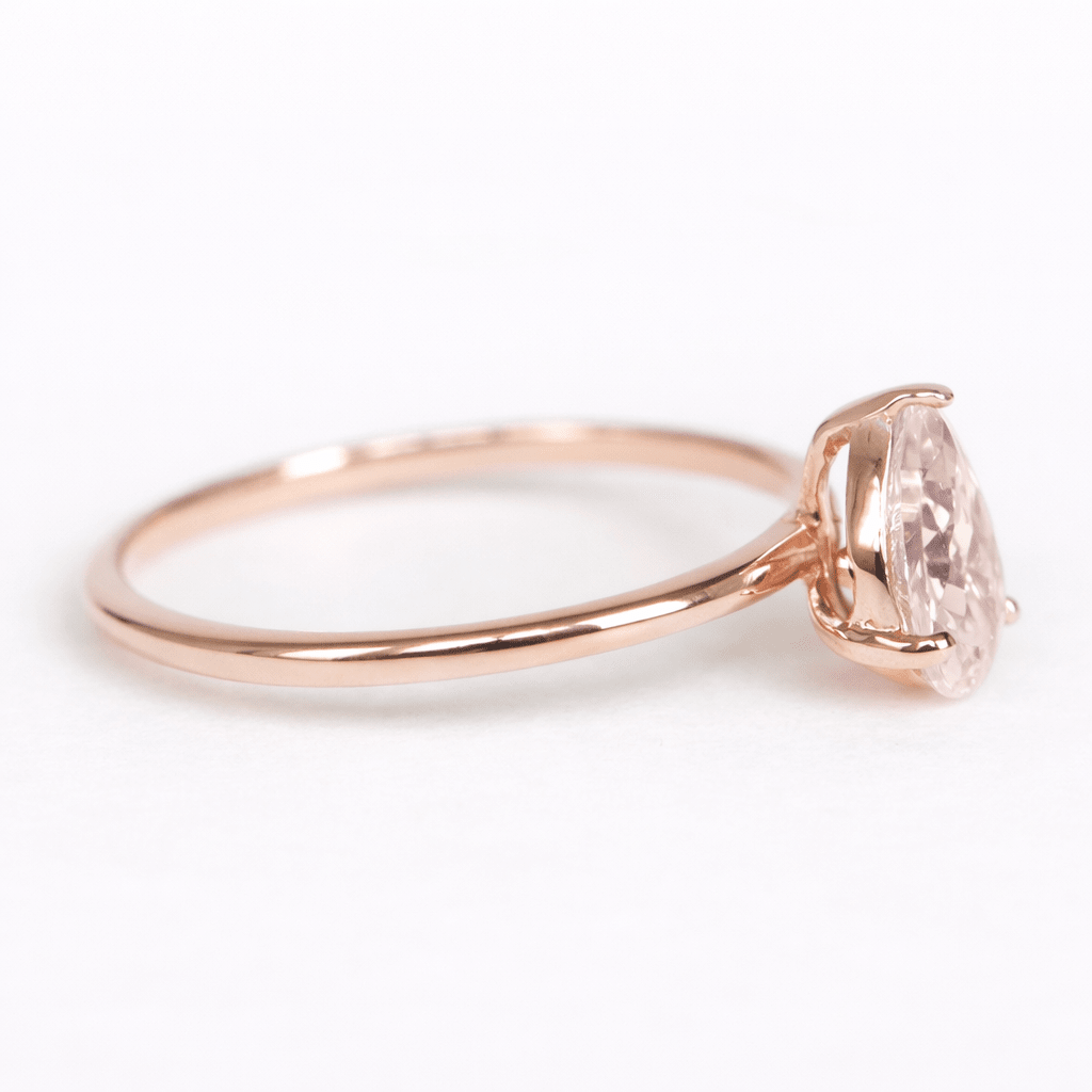 Morganite Ring Marathi - SOVATS