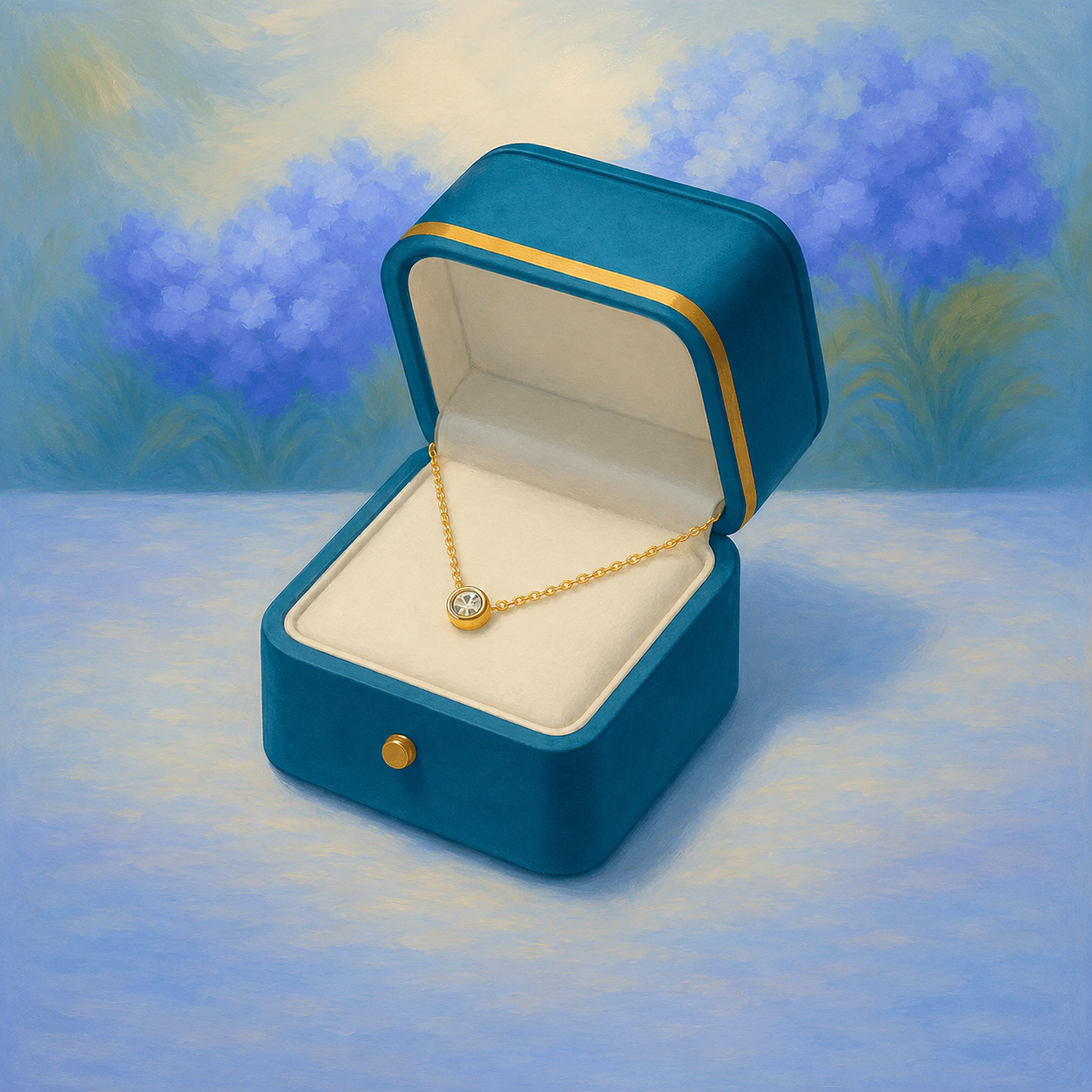 June's Birthstone Necklace Eldora