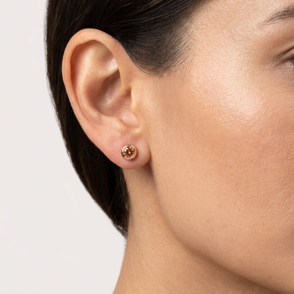 November's Birthstone Earrings Edda - SOVATS