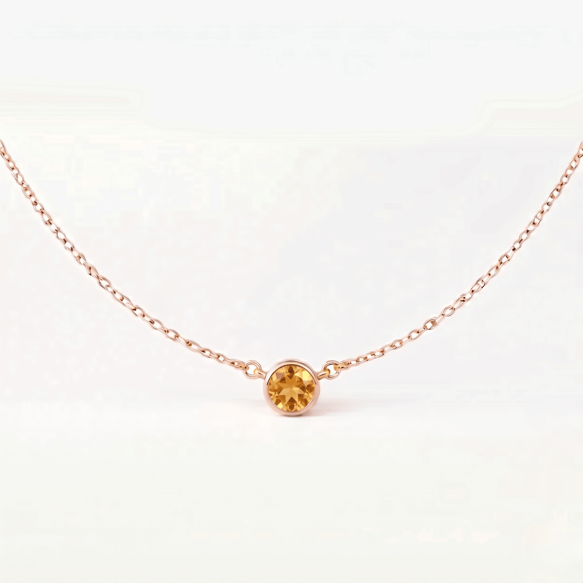 November's Birthstone Necklace Eldora - SOVATS