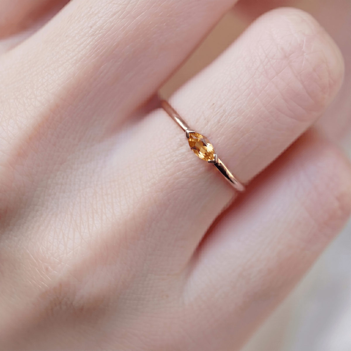 November's Birthstone Ring Cecilia - SOVATS