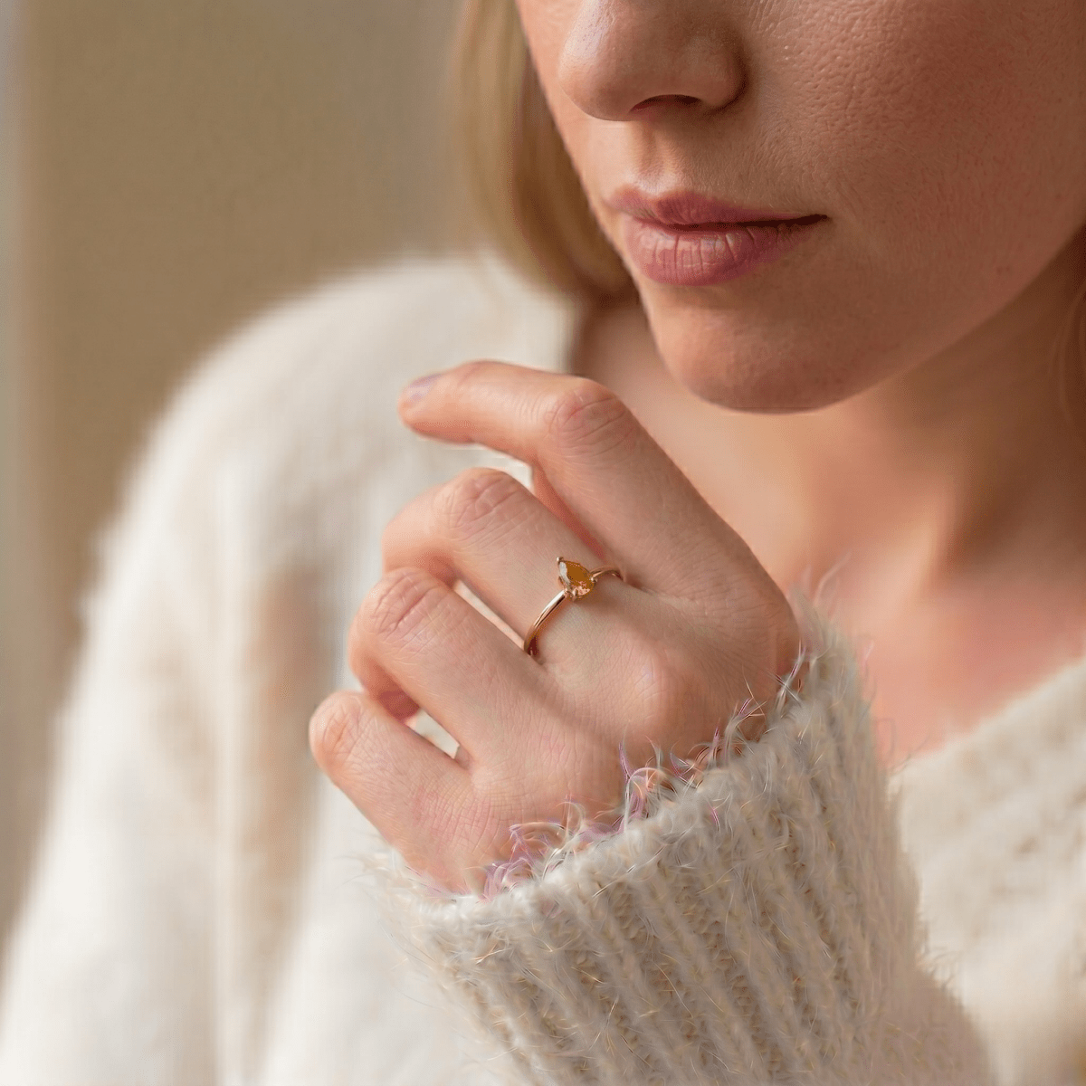 November's Birthstone Ring Nessa - SOVATS