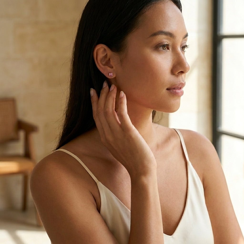 October's Birthstone Earrings Sanaz - SOVATS