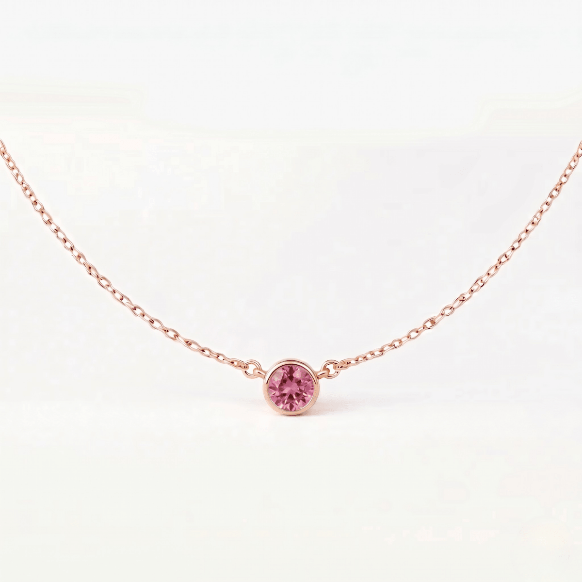 October's Birthstone Necklace Eldora - SOVATS