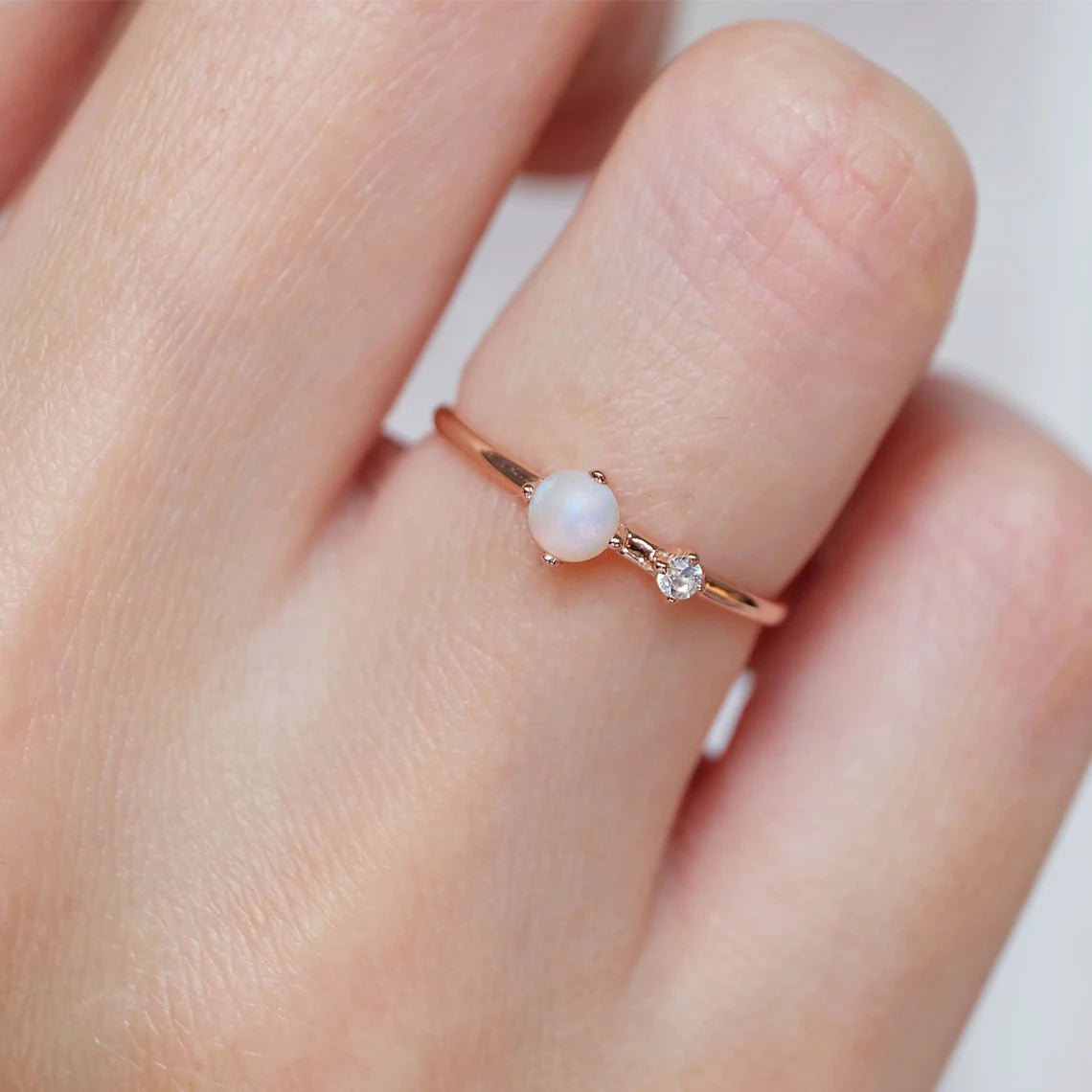 Opal Diamond Ring Giallo - SOVATS