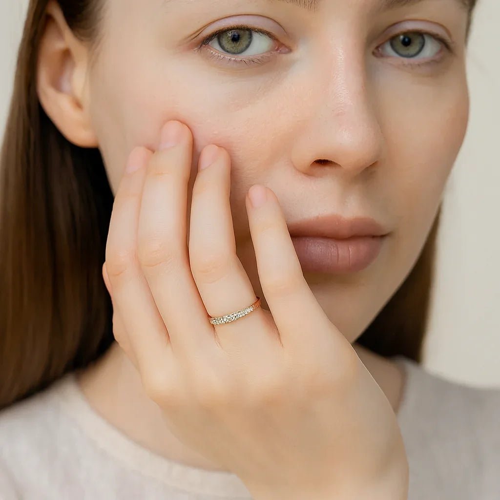 Peridot Band Ring Arias - SOVATS