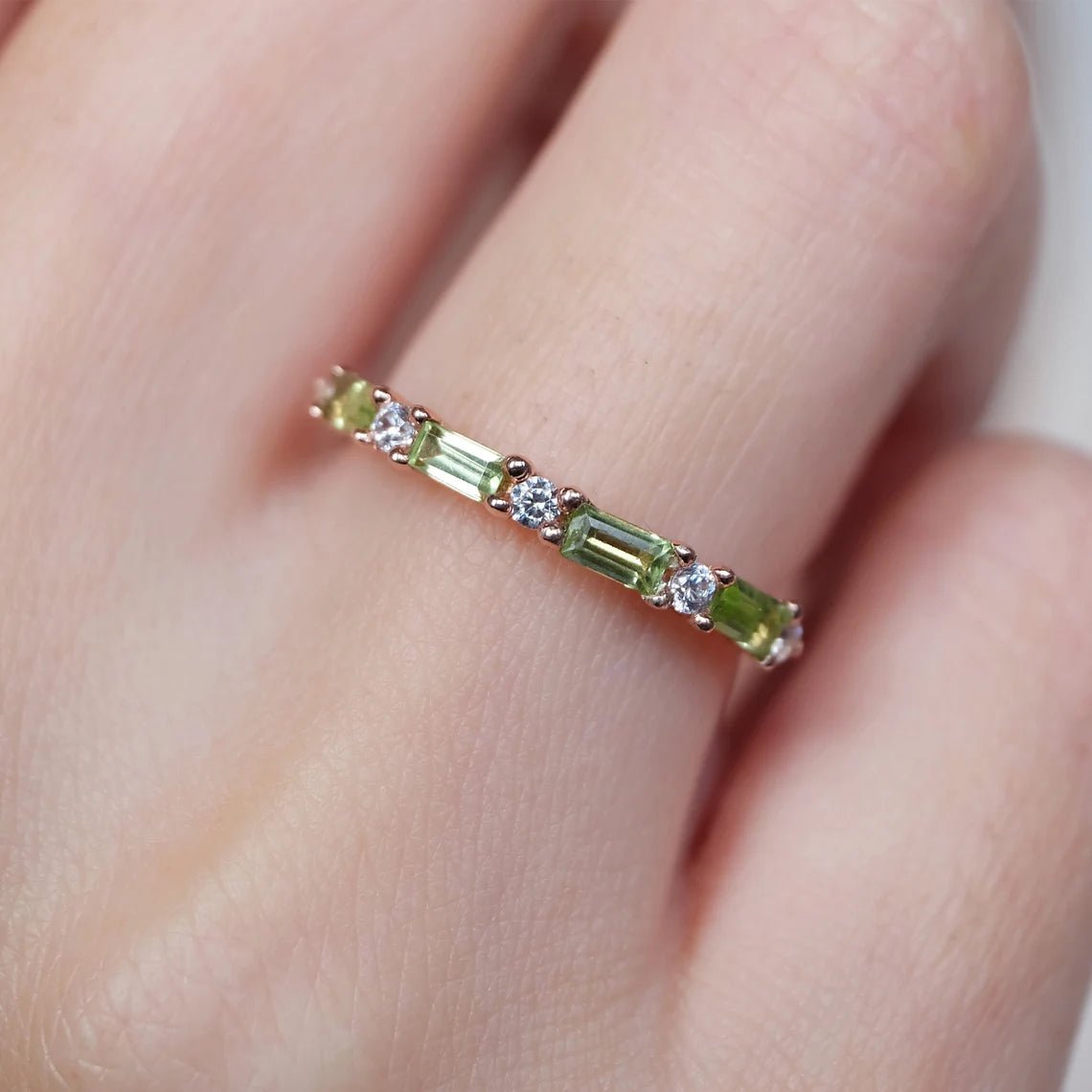 Peridot Diamond Ring Nada - SOVATS