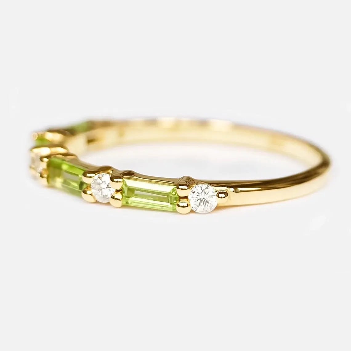 Peridot Diamond Ring Nada - SOVATS