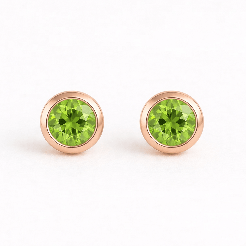 Peridot Earrings Amayeta - SOVATS