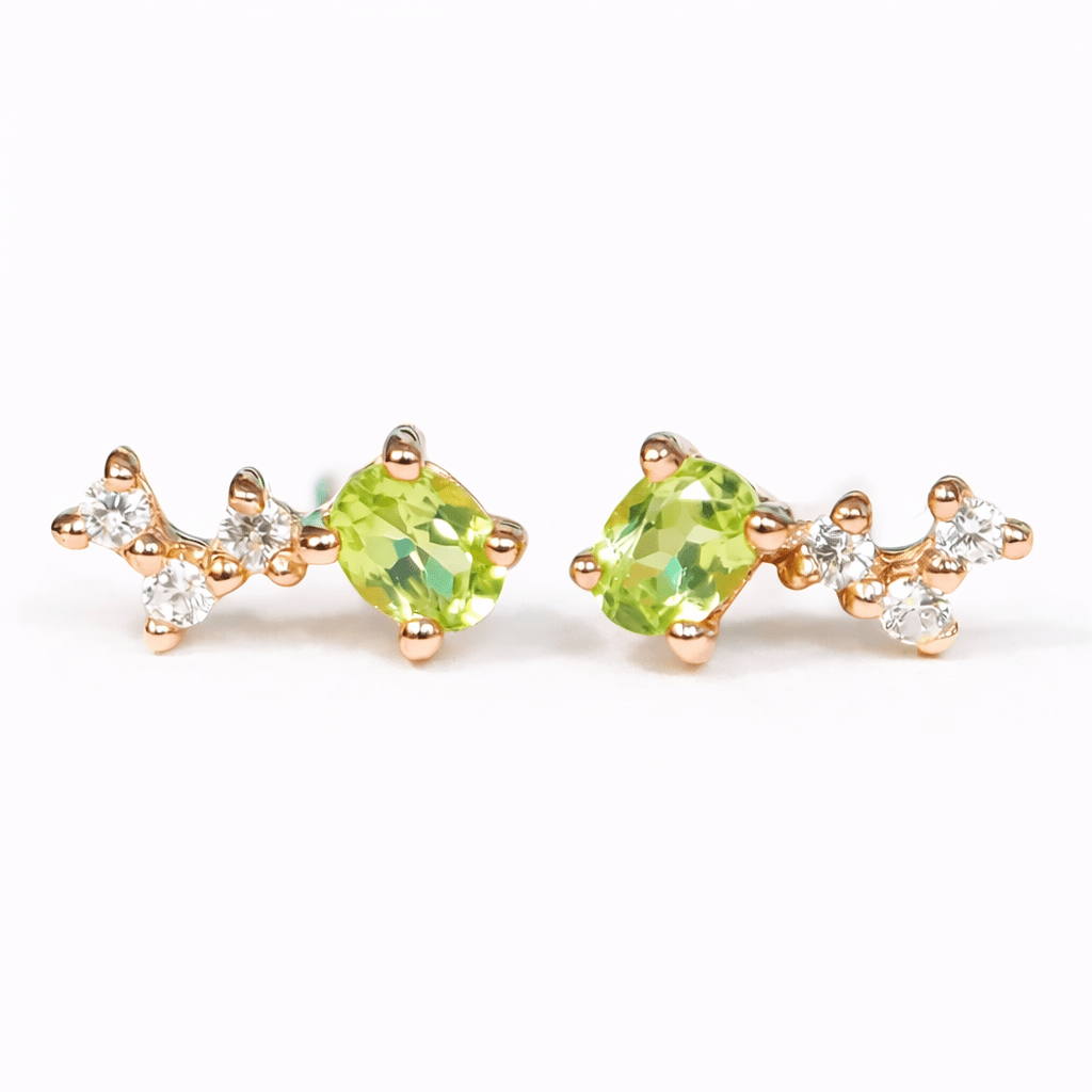 Peridot Earrings Amity - SOVATS