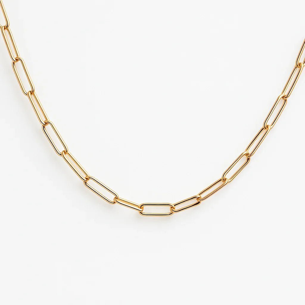 Petite Paperclip Necklace Adira - SOVATS