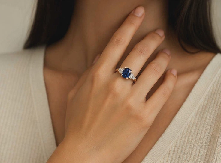 Sapphire Engagement Ring Diana