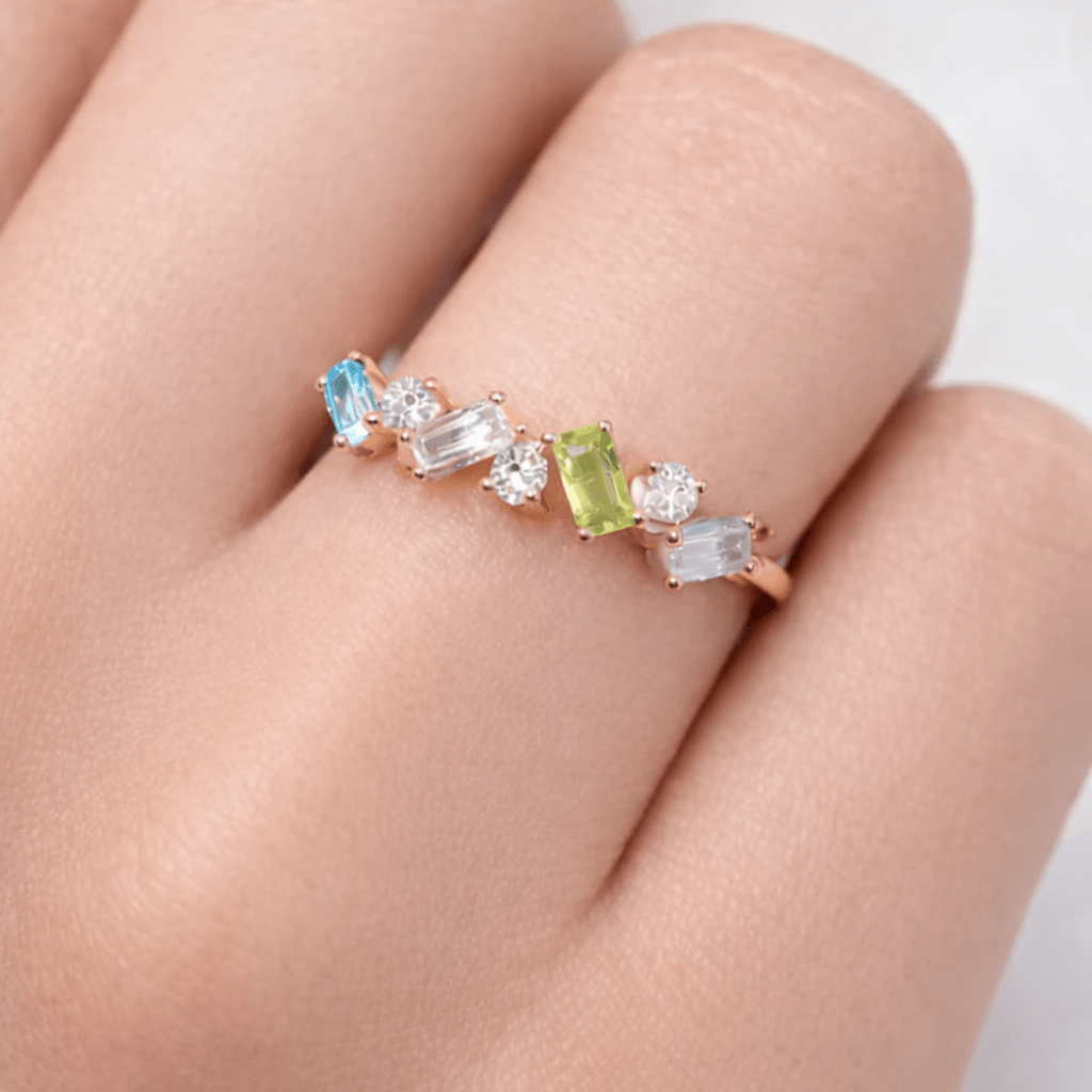 Quadruple Birthstone Ring Joan - SOVATS
