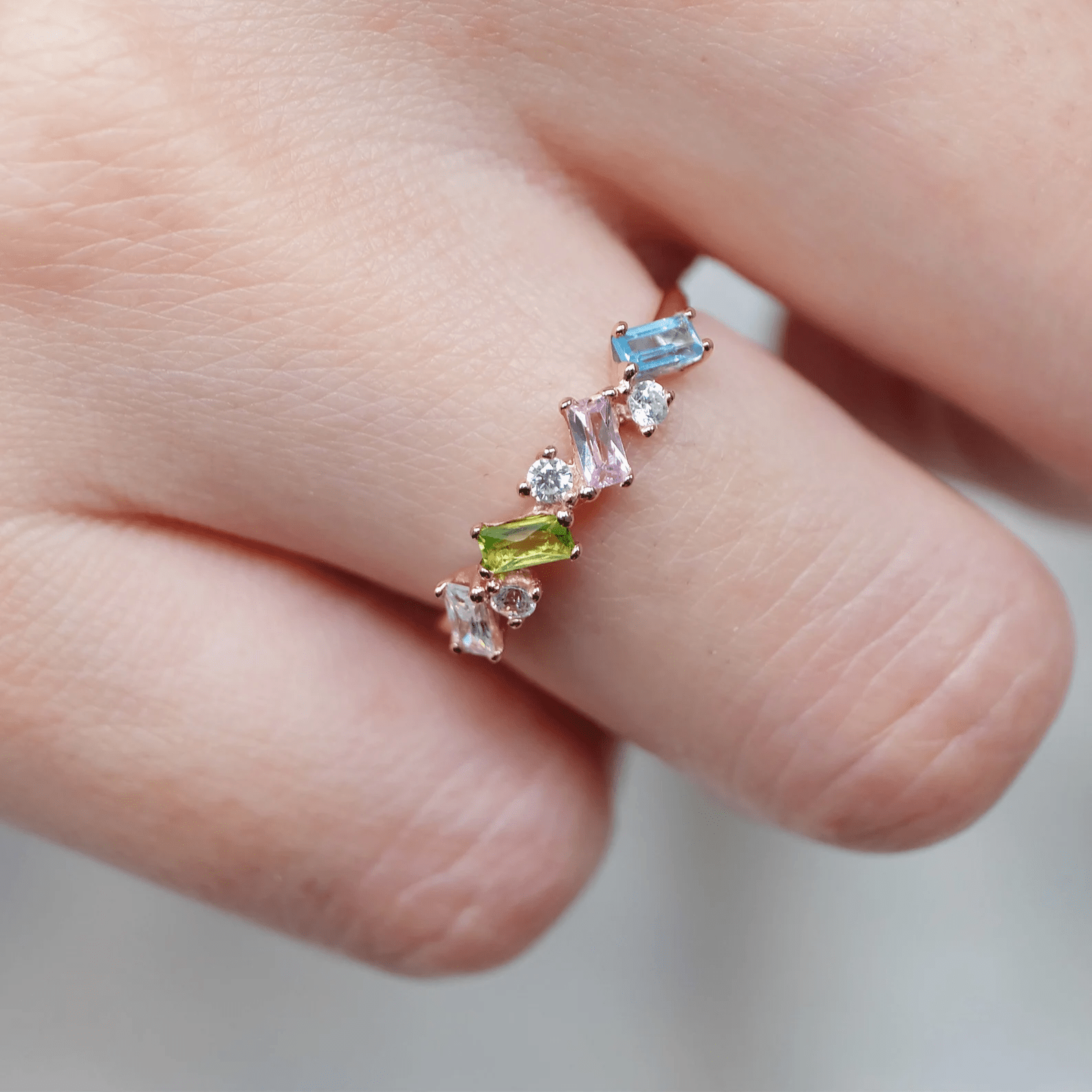 Quadruple Birthstone Ring Joan - SOVATS