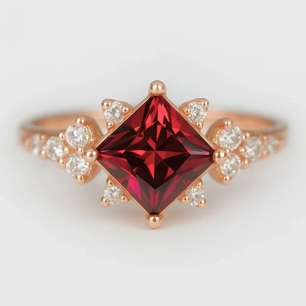 Rhodolite Ring Budur - SOVATS