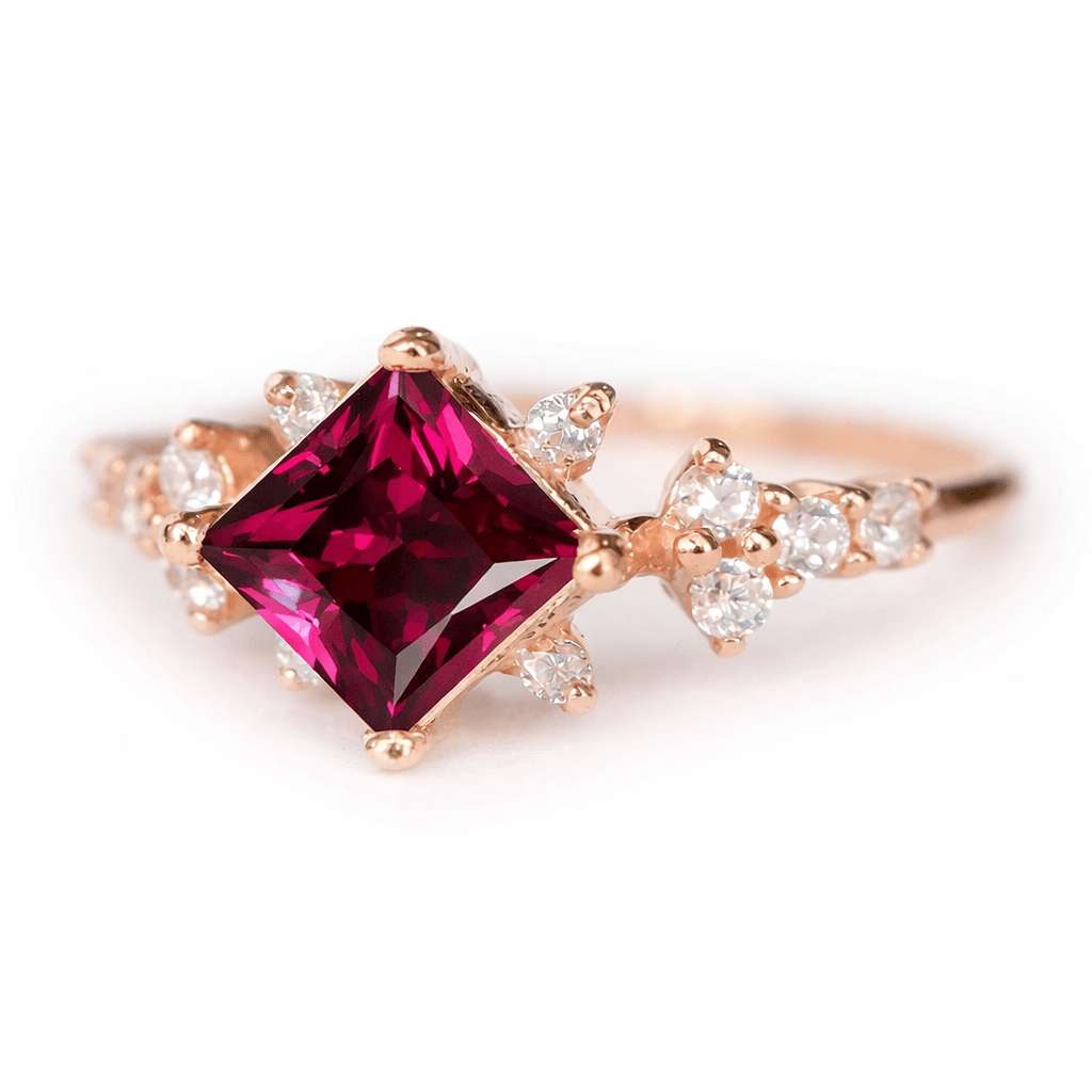 Rhodolite Ring Budur - SOVATS