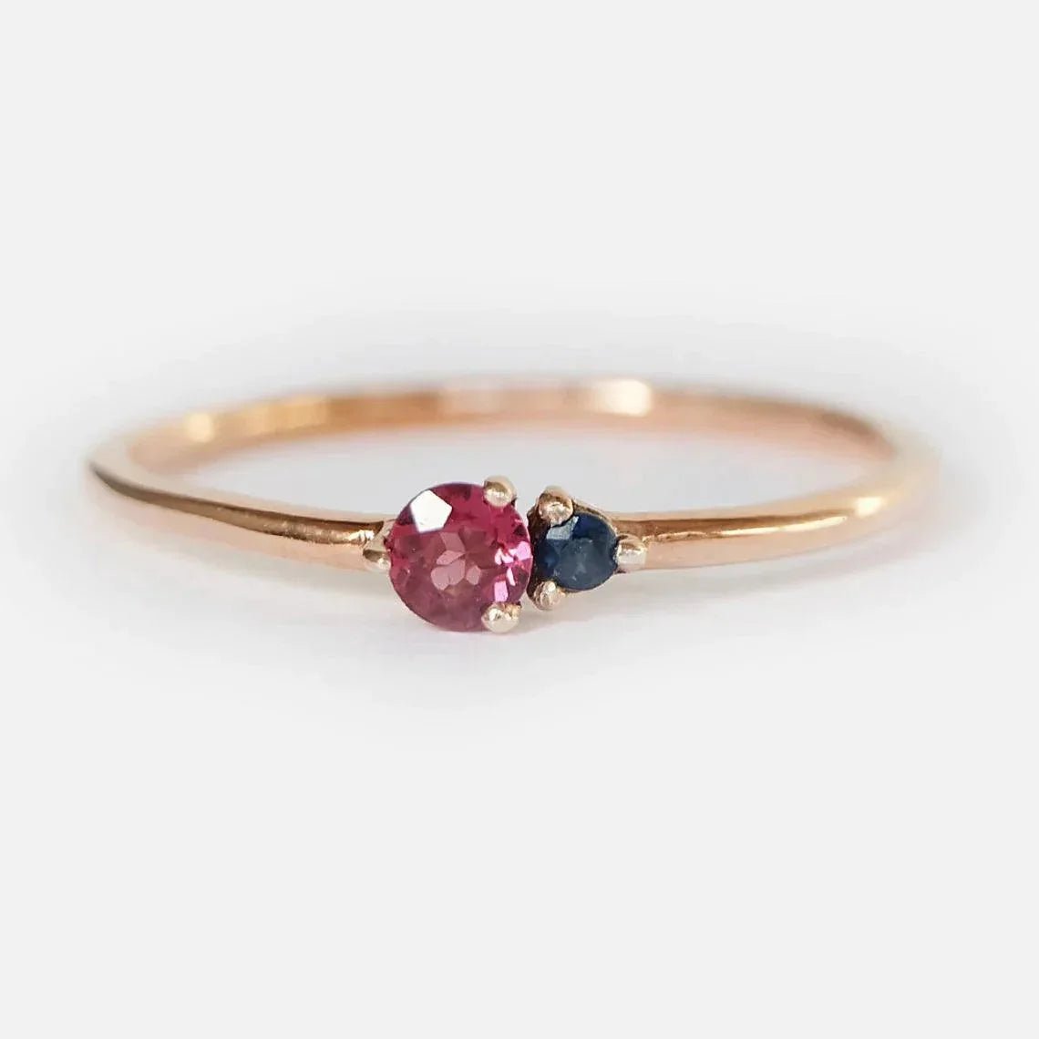 Rhodolite Sapphire Ring Twila - SOVATS