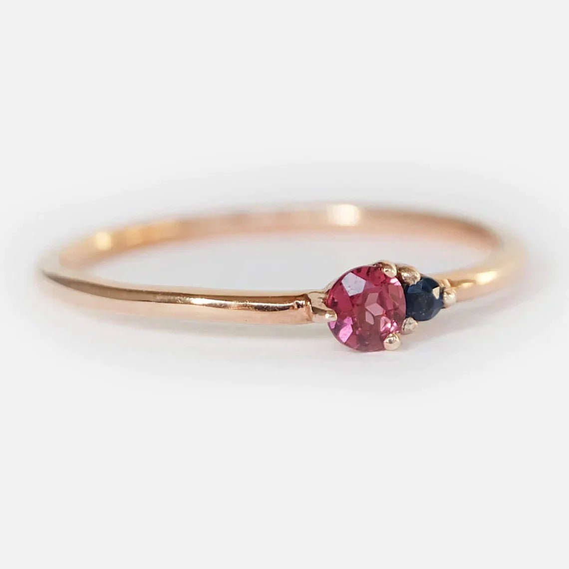 Rhodolite Sapphire Ring Twila - SOVATS