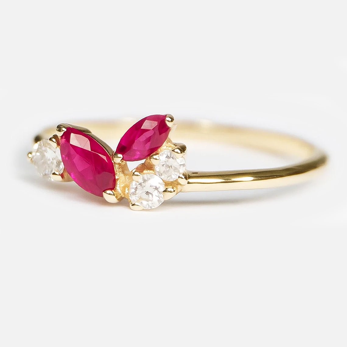 Ruby Diamond Ring Dewi - SOVATS