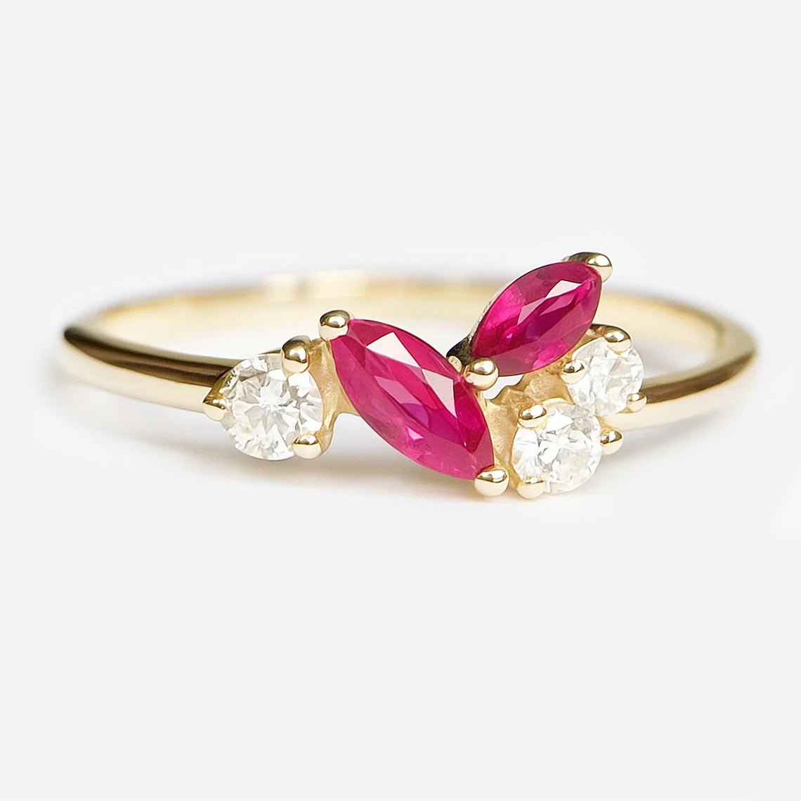 Ruby Diamond Ring Dewi - SOVATS