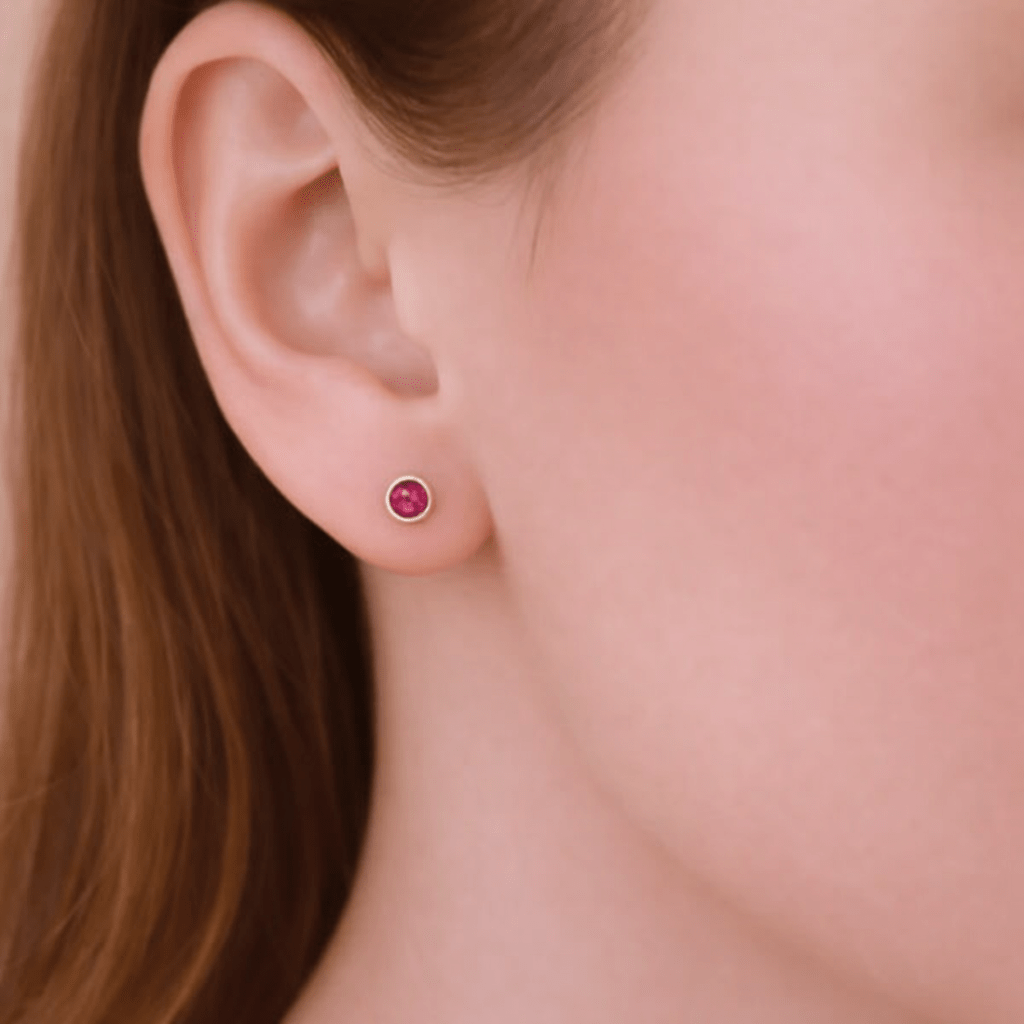 Ruby Earrings Carina - SOVATS