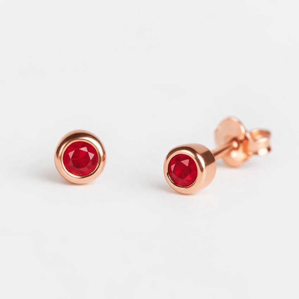Ruby Earrings Carina - SOVATS